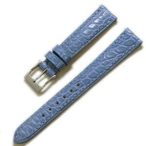 カミーユフォルネ　20mm アリゲーター ベルト　ネイビー 時計ベルト / WATCH STRAPS｜CAMILLE FOURNET