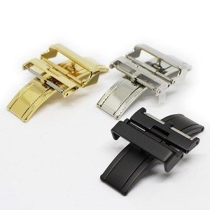 旧ロゴ カミーユフォルネ 16mm 両開き式Dバックル筆記体ロゴの旧製品