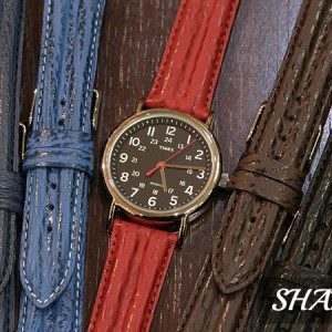 sha-98 シャーク 腕時計ベルト ブルー (ラグ幅22mm)