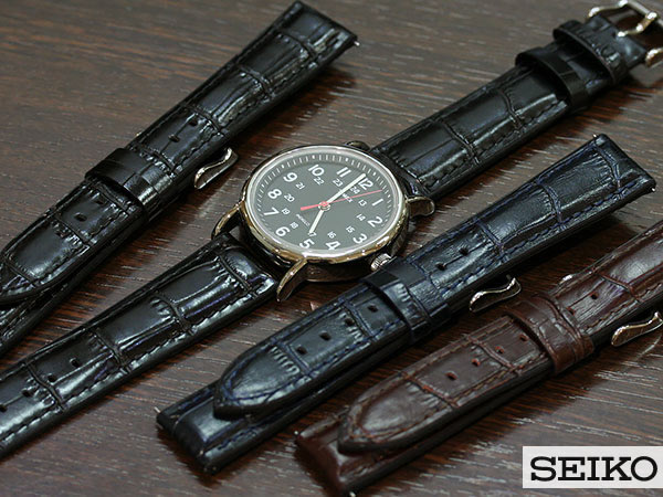 SEIKO】汗対策の型押しベルト 業界新定番になりつつある裏材 | 時計屋